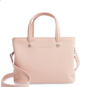 Longchamp Pink La Foulonne leather Bag
